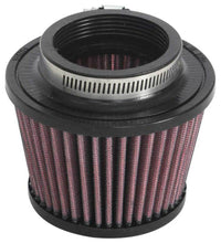 Load image into Gallery viewer, K&amp;N Universal Clamp-On Air Filter 2-1/2in FLG / 4-1/2in B / 3-1/2in T / 3-3/16in H - RU-8100