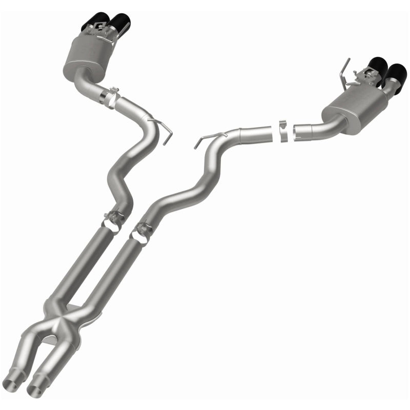 MagnaFlow Cat-Back 2016 Ford Mustang Shelby GT350/GT350R 5.2L V8 Carbon Fiber Tips - 19299