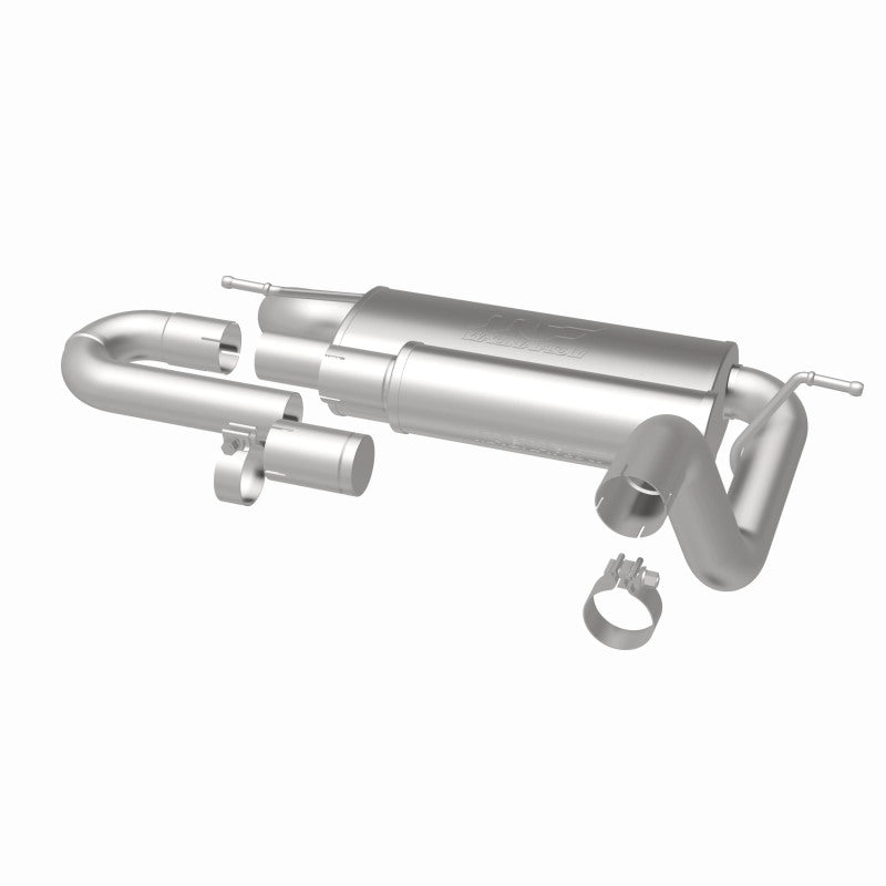 MagnaFlow 18-23 Jeep Wrangler JL 2.0L/3.6L Overland Series Axle-Back Exhaust - 19620