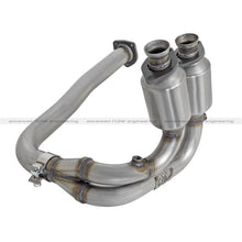 Load image into Gallery viewer, aFe Power Direct Fit Catalytic Converter Replacements Front 00-03 Jeep Wrangler (TJ) I6-4.0L