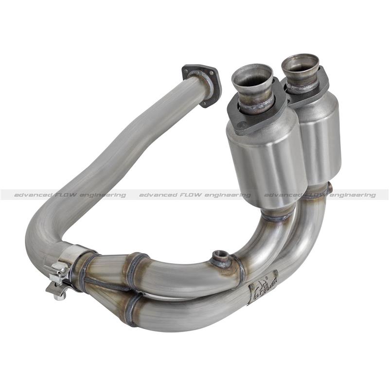 aFe Power Direct Fit Catalytic Converter Replacements Rear 00-03 Jeep Wrangler (TJ) I6-4.0L - 47-48002