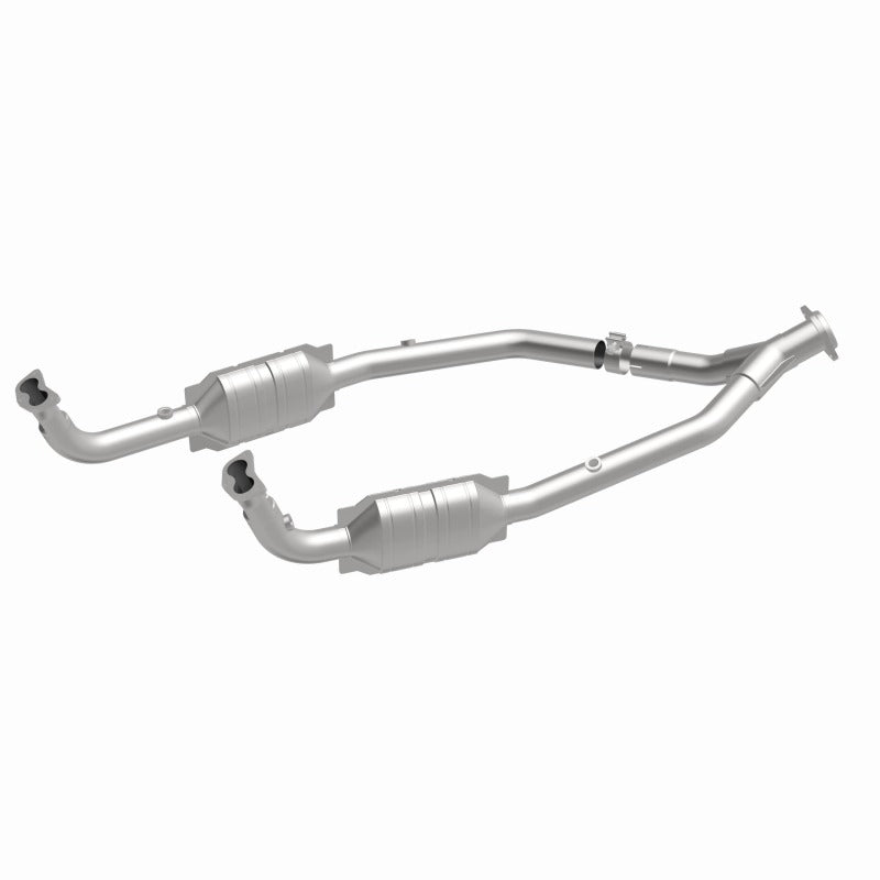MagnaFlow Direct Fit Catalytic Converter OEM 2003 Land Rover Discovery Underbody - 4551028