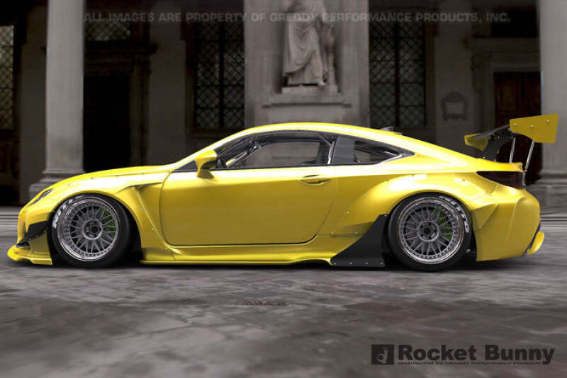GReddy 2015+ Lexus RC-F Rocket Bunny Full Wide-Body Aero Kit w/ GT Wing - 17010251