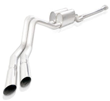 Load image into Gallery viewer, Stainless Works 15-19 Ford F150 5.0L Redline Side Exit Catback System w/ Dual 3.5in Polished Tips - FT18CBYR