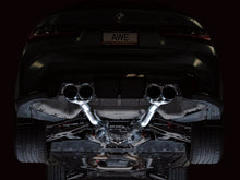 Load image into Gallery viewer, AWE Tuning Track Edition Cat-Back Exhaust for BMW G8X M3/M4 - Chrome Silver Tips - 3020-43482
