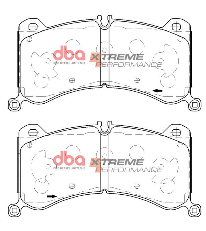 DBA 19-21 Audi e-tron Quattro w/400mm Front Rotor) Front XP Performance Brake Pads - DB15118XP