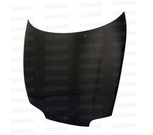 Load image into Gallery viewer, Seibon 93-98 Toyota Supra (JZA80L) OEM-Style Carbon Fiber Hood - HD9398TYSUP-OE
