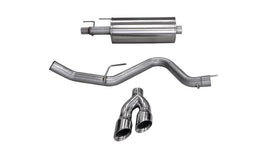Corsa 15-20 Ford F-150 3.5L Eco (Super Crew Cab) Polished Sport Single Side Dual 4in Tips CB Exh - 14836