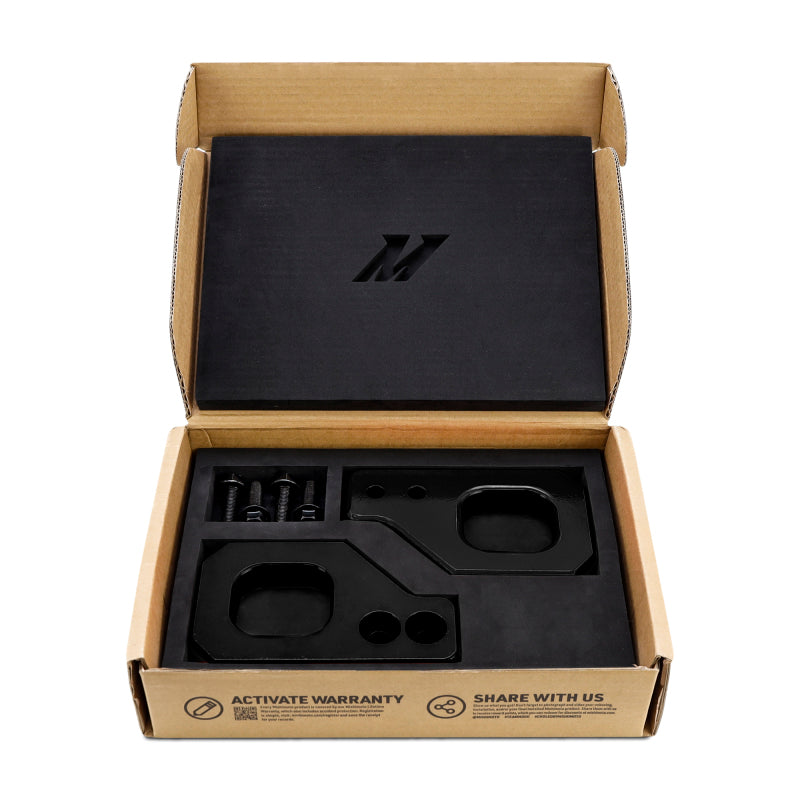 Mishimoto 2024+ Toyota Tacoma Recovery Points - Front - Black - MMTH-TAC-24-FBK