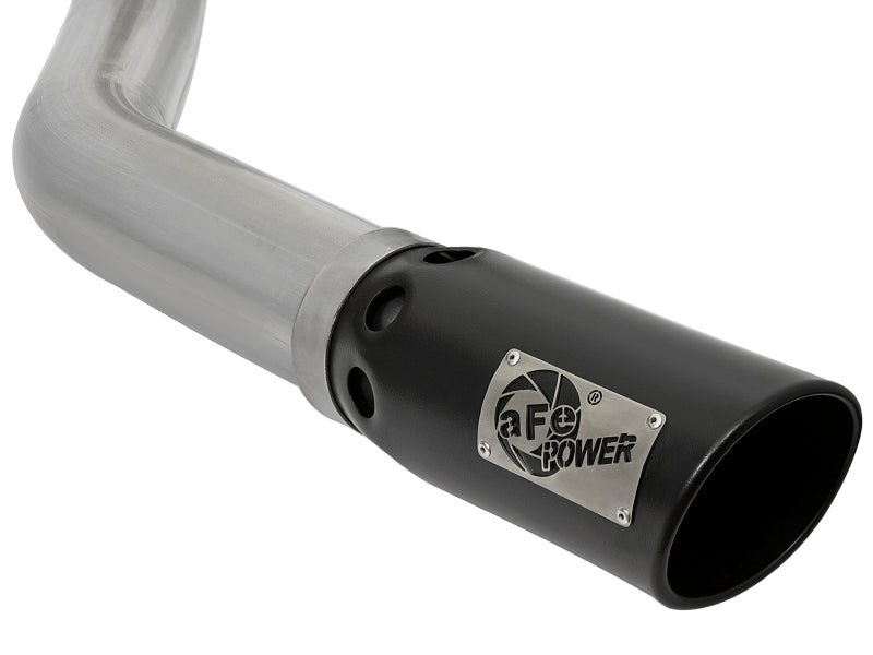aFe Large Bore-HD DPF-Back Exhaust System Dodge Diesel Trucks 07.5-12 L6-6.7L (td) - 49-42006-B