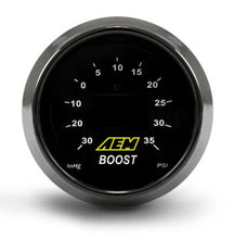 Load image into Gallery viewer, AEM 52mm Boost Digital Gauge -30-35psi - 30-4406