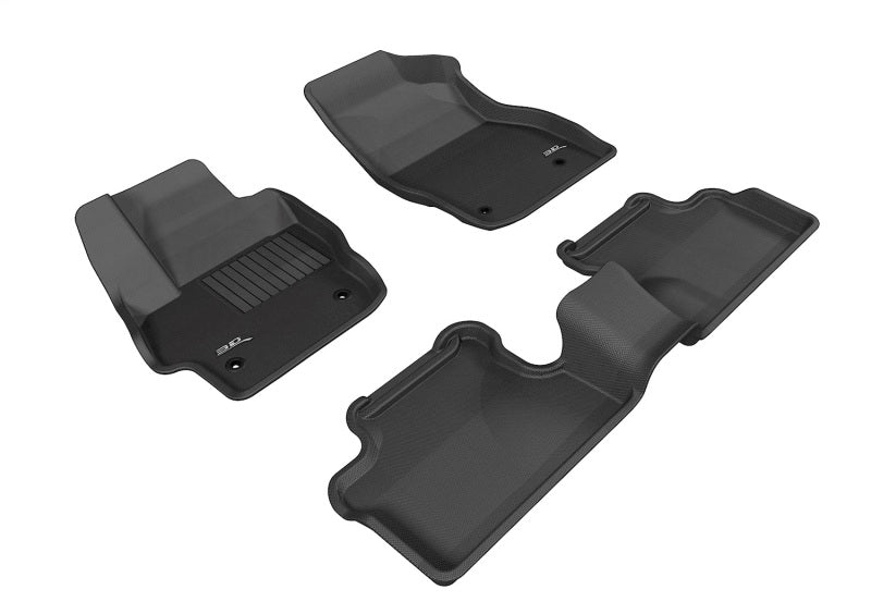 3D MAXpider 10-13 Mazda 3 Kagu Black Full Set - L1MZ01301509