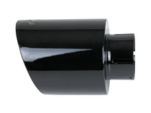 Load image into Gallery viewer, aFe Takeda 409 SS Clamp-On Exhaust Tip 2.5in. Inlet / 4.5in. Outlet / 7in. L - Black - 49T25454-B071