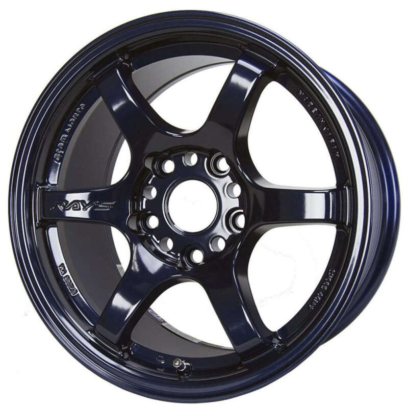 Gram Lights 57DR 15x8 +22mm 4x110 Dark Blue Wheel - WGIE28AD