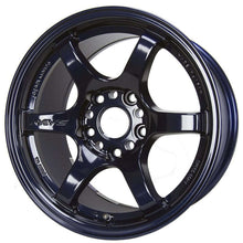 Load image into Gallery viewer, Gram Lights 57DR 15x8 +22mm 4x110 Dark Blue Wheel - WGIE28AD