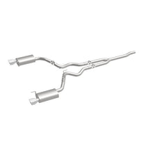 Load image into Gallery viewer, MagnaFlow Cat Back, SS, 2.5in, Street, Dual Split Polished 4.5in Tips 2015 Ford Mustang Ecoboost - 19097