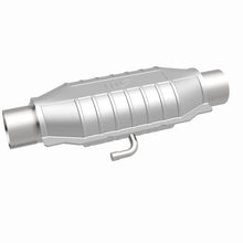 Load image into Gallery viewer, MagnaFlow Universal Catalytic Converter 2.25in Inlet/Outlet Center/Center Oval Rear (California) - 338015