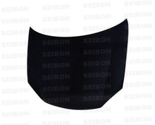 Load image into Gallery viewer, Seibon 06-08 VW GTi Shaved OEM Carbon Fiber Hood - HD0607VWGTIB-OE