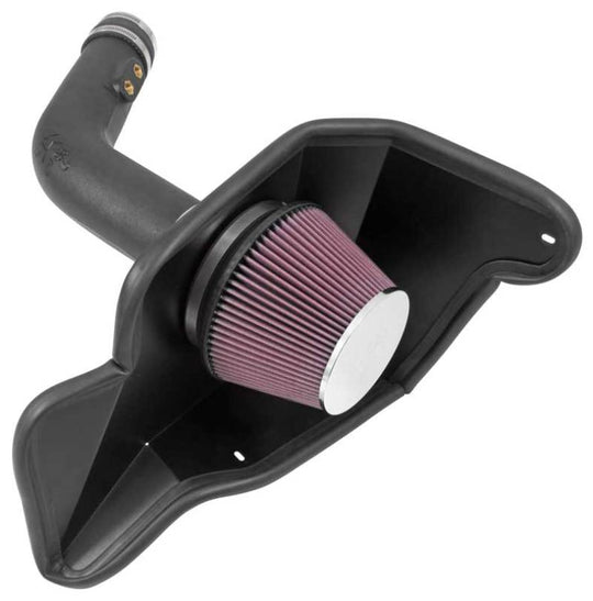 K&N 15-17 Ford Mustang 3.7L V6 F/I Performance Intake Kit - 57-2594