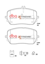 Load image into Gallery viewer, DBA 2020+ Mercedes-Benz GLE53 AMG 4Matic XP Performance Front Brake Pads - DB15264XP
