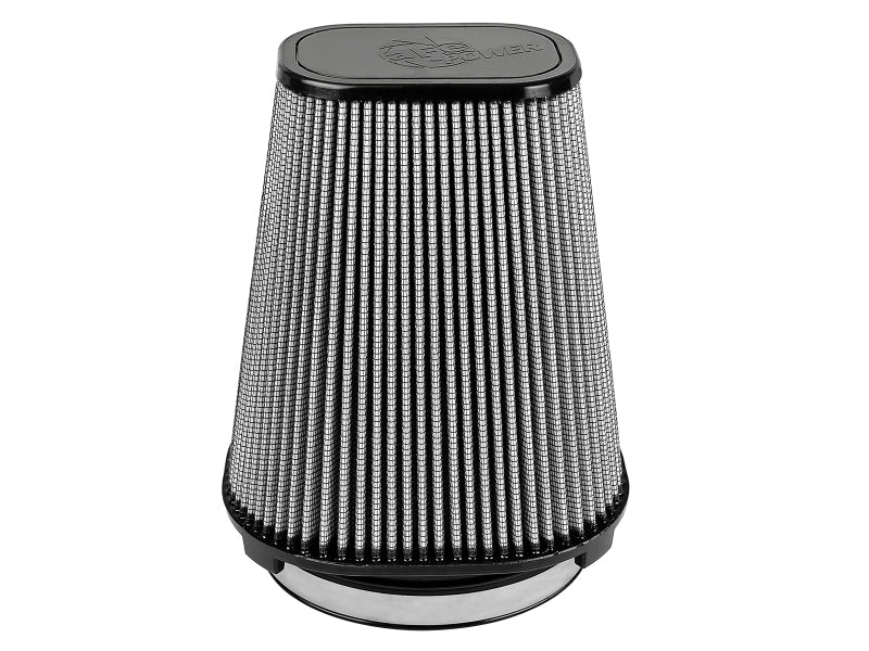 aFe Magnum FORCE Intake Rplcmnt Air Filter(7-1/2x5-1/2)IN F x (9x7)IN B x (5-3/4x3-3/4)IN T x 10IN H - 21-90110