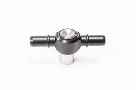 Radium Nissan RB26DETT Intake or Exhaust 16mm SAE Male Double Banjo Press-Fit - 20-0739