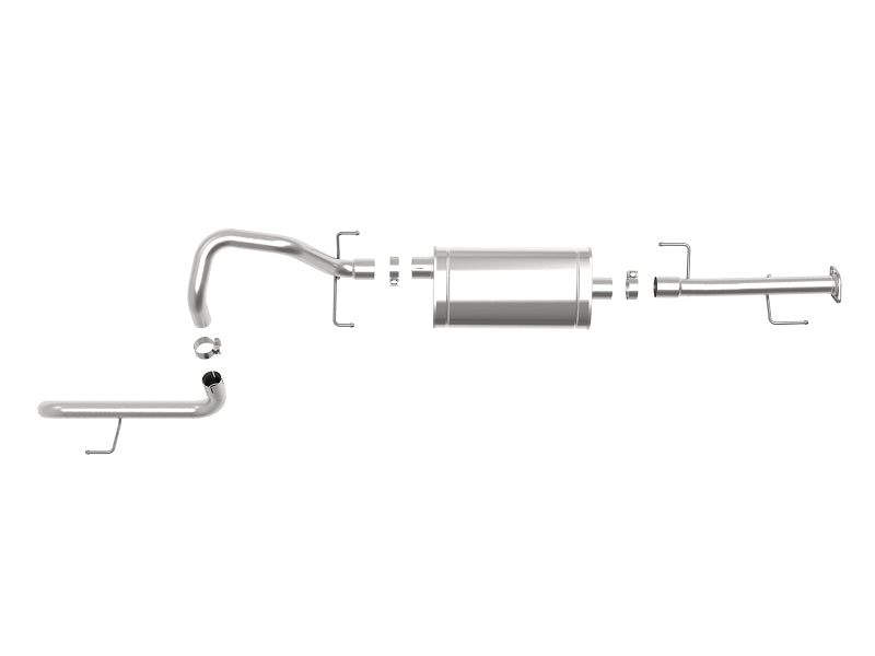 aFe MACH Force-XP 2.5in 409 SS Cat-Back Hi-Tuck Exhaust - 10-19 Toyota 4Runner V6-4.0L - 49-46041-1