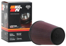 Load image into Gallery viewer, K&amp;N Universal Clamp-On Air Filter 6in FLG / 7-1/2in B / 4-1/2in T / 9in H - RU-5046