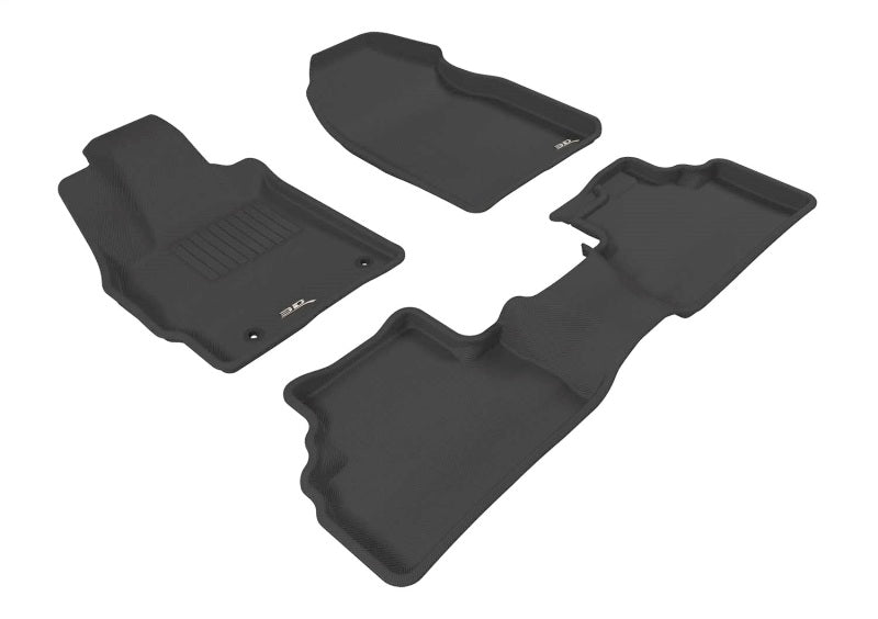 3D MAXpider 07-12 Mazda CX-7 Kagu Black Full Set - L1MZ01601509