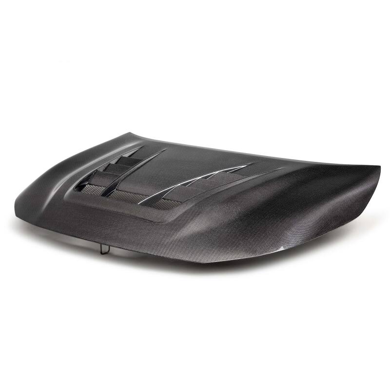 Seibon 23-25 Toyota Corolla GR TV-Style Double-Sided Carbon Fiber Hood - HD23TYGRCOR-TV-DS