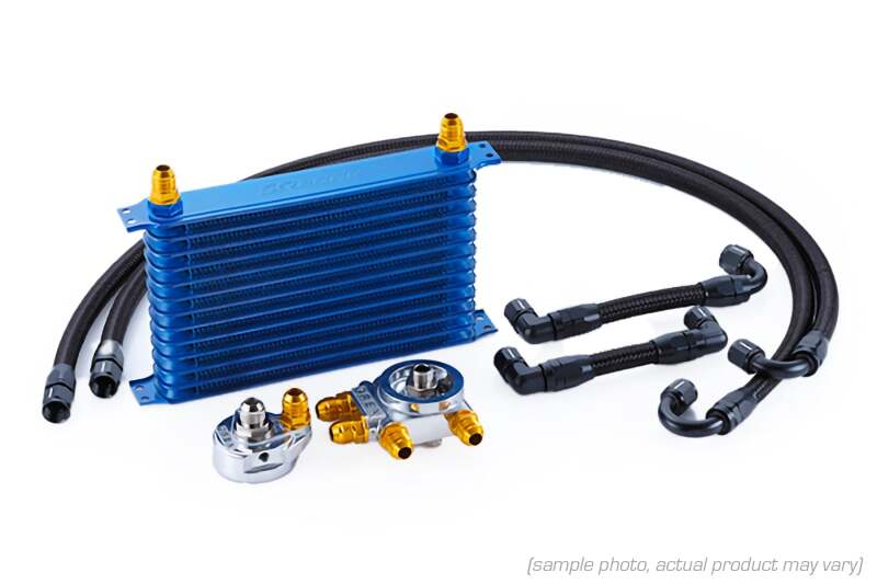 GReddy OIL COOLER KIT W/ FILTER RELOC 13-ROW BNR34 - 12024431