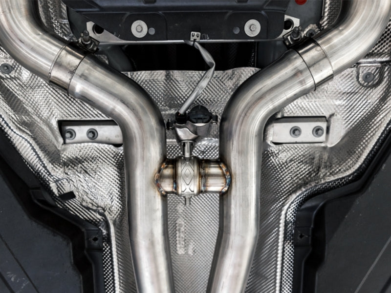 AWE Tuning 2019+ Mercedes-Benz C63/S AMG Sedan (W205) w/DPE SwitchPath Exhaust System - No Tips - 3025-11006