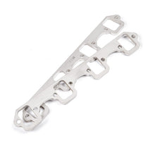 Load image into Gallery viewer, Stainless Works SBF Rectangular Shaped Port Header 304SS Exhaust Flanges 1-7/8in Primaries (2in BP) - HFSBF2188