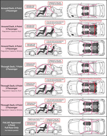 Cusco Safety21 6-Point Around Dash Roll Cage 89-94 Nissan Skyline R32 2-Door (S/O/No Cancel)