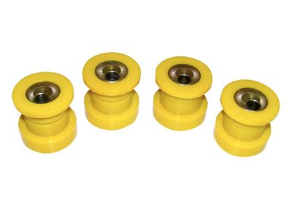 Whiteline 07+ Nissan Skylkine R35 GT-R AWD Front Camber Adj Kit-Upper C/Arm Bushes - KCA403