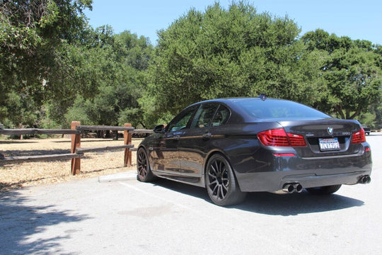 Dinan 11-16 BMW 550i (F10) Free Flow Axleback Exhaust System - Polished Tips - D660-0036