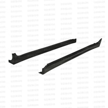 Load image into Gallery viewer, Seibon 08-10 Mitsubishi Evo X VR-style Carbon Fiber Side Skirts - SS0809MITEVOX-VR