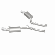 Load image into Gallery viewer, MagnaFlow Axle-Back Stainless Dual Split 4in Polished Tips 10-15 Chevrolet Camaro Convert. 3.6L V6 - 15354