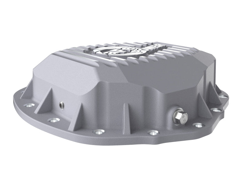 aFe Street Series Rear Differential Cover Raw w/ Machined Fins 20-21 GM Trucks V8-6.6L - 46-71260A