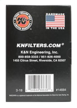 Load image into Gallery viewer, K&amp;N Universal Round Clamp-On Air Filter 3in Flange ID x 6in Base OD x 4.625in Top OD x 3in Height - RU-5288