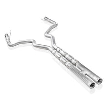 Load image into Gallery viewer, Stainless Works 2015-16 Mustang GT 3in Catback H-Pipe Retro Chambered Mufflers 3in Cores - M15CB3-LMF