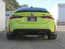 Load image into Gallery viewer, aFe MACHForce XP Exhausts Cat-Back SS 21 BMW M2 Competition L6-3.0L w/Black Tips - 49-36351-B