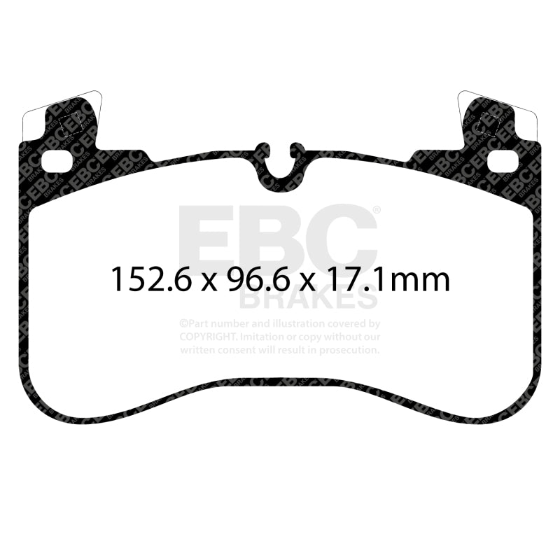 EBC S8 Brake Pad and Rotor Kit - S8KF1262