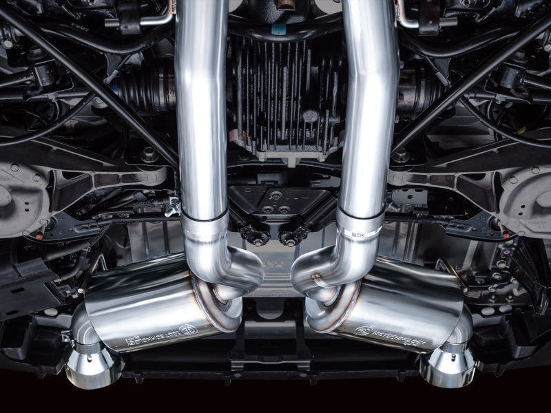 AWE Tuning 2023 Nissan Z RZ34 RWD Touring Edition Cat-Back Exhaust System w/ Chrome Silver Tips - 3015-32400