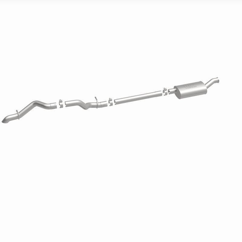MagnaFlow 2018+ Jeep Wrangler 3.6L SS Driver Side Rear Exit w/o Tip Cat-Back Exhaust - 19386