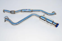 Load image into Gallery viewer, Invidia 08-09 WRX Sedan 76mm (101mm tip) REGULAR Titanium Tip Cat-back Exhaust - HS08SW4GTT