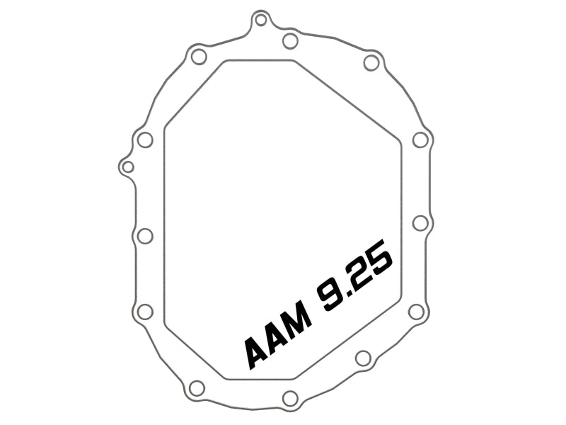 aFe Power Front/Rear Diff Cover Kit w/ Oil 20-25 GM Diesel Trucks V8 (AAM 9.25-12 & AAM 11.5-12-14) - 46-7708AB
