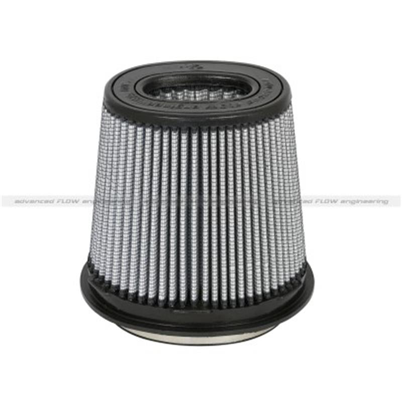 aFe Momentum Intake Filter w/Pro DRY S (5-1/4x3-3/4)IN F x(7-3/8x5-7/8)IN B x(4-1/2x4)IN Tx6-3/4IN - 21-91104