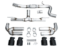 Load image into Gallery viewer, AWE Tuning 22-24 Audi 8Y S3 Track Edition Exhaust - Diamond Black Tips - 3020-43897