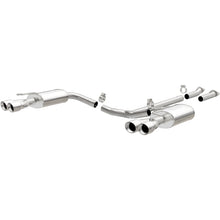 Load image into Gallery viewer, MagnaFlow Cat-Back 11-15 Kia Optima 2.0L/2.4L Sport SS 2.25in Quad Split Rear 4.5in Tips - 19237